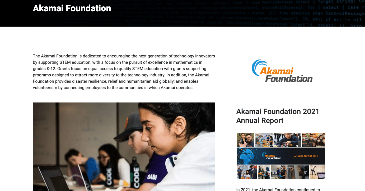 Akamai Foundation