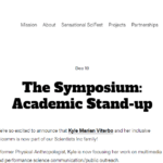 The Symposium: Academic StandUp