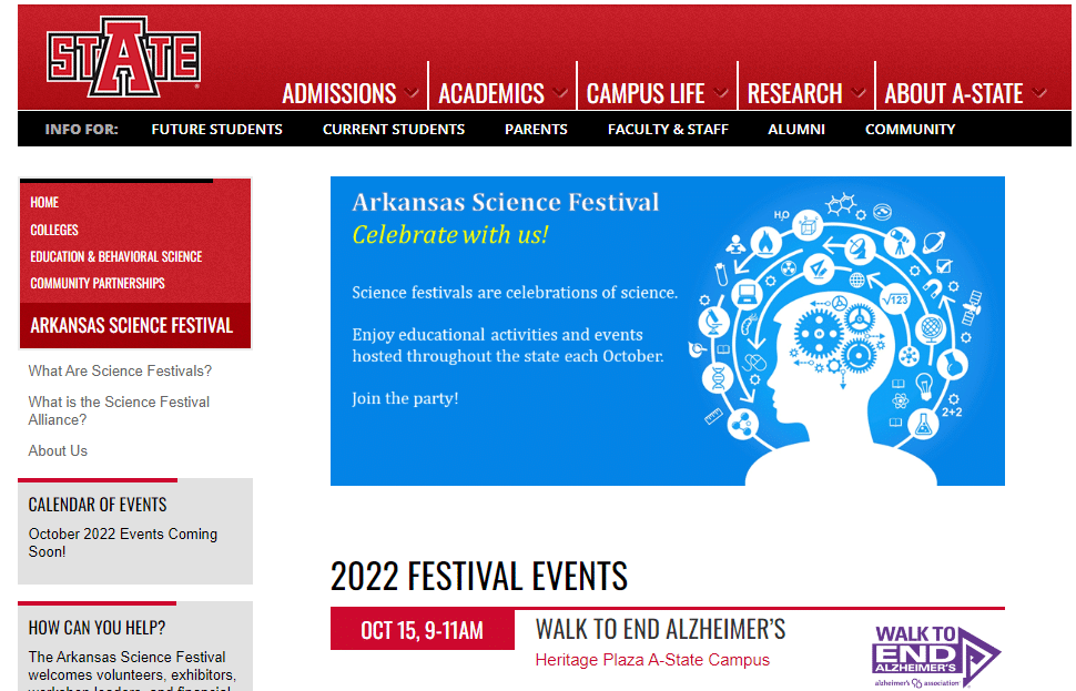 Arkansas Science Festival